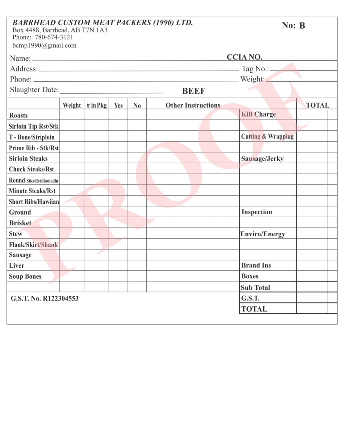 Whole Bulk Beef - Deposit